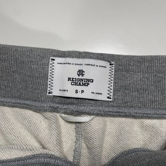 Reigning Champ Midweight Standard Fit Terry Sweatpants Heather Gray men's size S - Picture 4 of 7